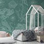 Papier peint sirène sous-marine pour enfants