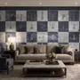 Monochrome Medieval Chessboard Historical Wallpaper Mural