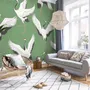 Crane Birds Wallpaper Mural