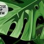 Green Tropical Leaves Wallpaper Mural