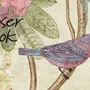 Colorful Chinoiserie Floral Wallpaper Mural