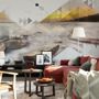 3D  Look Geometric Sea Landscape Wallpaper Mural