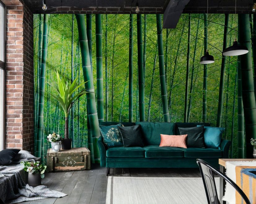 Bamboo Forest Wallpaper Mural