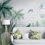Green Tropical Forest Wallpaper Mural