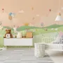 Nursery Cartoon Forest Landscape Wallpaper Mural