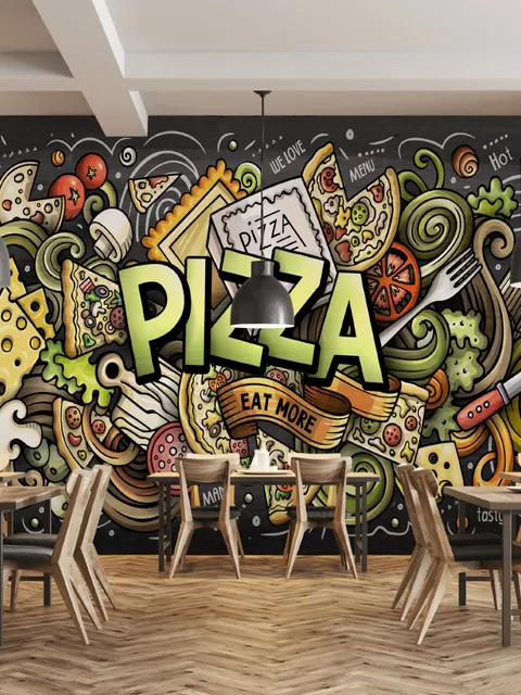 Pizza Food Fototapete