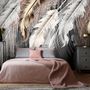 Nordic Light Feathers Wallpaper Mural