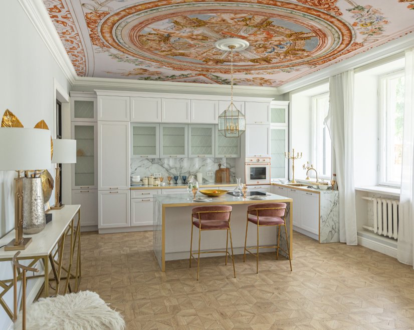 Ceiling Sculpture Angel Greek Wallpaper Mural