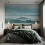 Misty Forest Landscape Wallpaper Mural