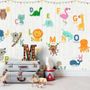 Animals Alphabet Wallpaper Mural