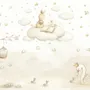 Rabbits on the Clouds and Empty Cages Wallpaper Mural