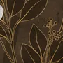 Dark Navy Peony Floral Drawing Art Wallpaper Mural