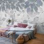 Nordic Tree Branch Leaves Wallpaper Mural
