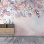 Papier peint panoramique floral vigne vintage