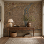 Antique European City Map Wallpaper Mural