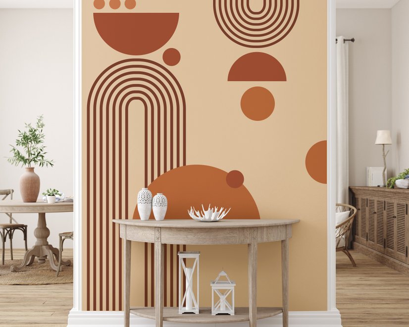 Geometric Arch Wall Decal Sticker