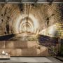 3D Look Tunnel Wallpaper Mural