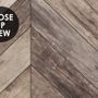 Natural Wood Texture Effect Chevron Wallpaper Mural
