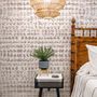 Bohemian Abstract Shibori Art Wallpaper Mural