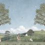 Kids Forest Animals Landscape Wallpaper Mural