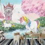 Kids Magical Unicorn Forest Wallpaper Mural