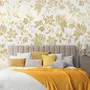 Damask Pattern Floral Art Wallpaper Mural