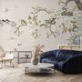 Retro Plum Blossom Wallpaper Mural