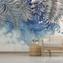 Nordic Style Tropical Leaves Wallpaper Mural