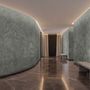 Monochrome Tropical Botanical Wallpaper Mural