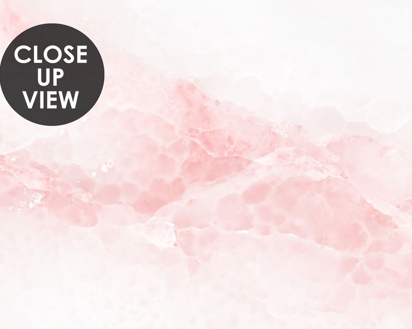 Abstract Pink Marble Stone Art Wallpaper Mural