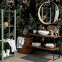 Dark Botanical Plants with Animals Wallpaper Mural