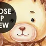 Cute Kids Animals on Train Wallpaper Mural