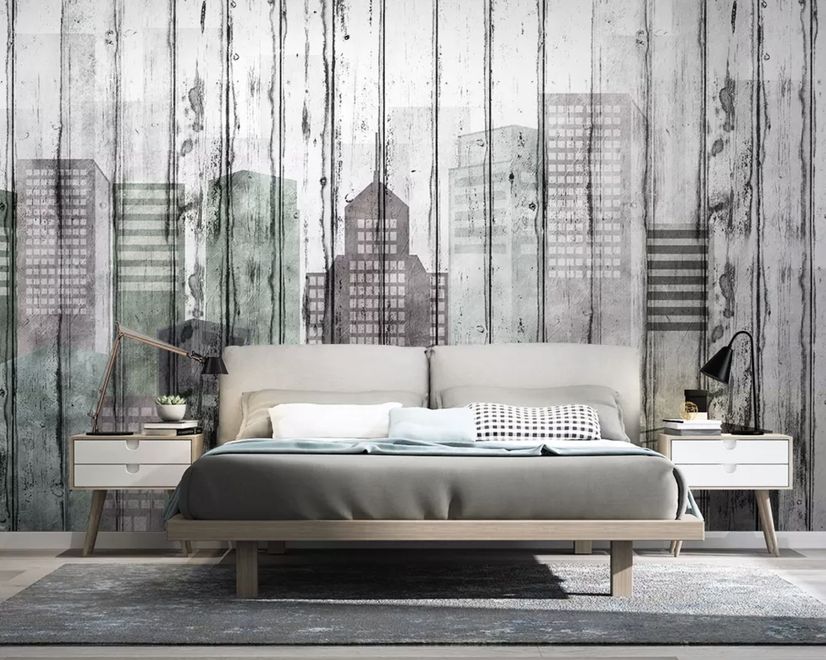 Cityscape Wallpaper Mural