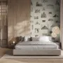 Vintage World Architecture Sketch Wallpaper Mural
