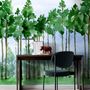 Cartoon Poplar Tree Wallpaper Mural