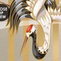 Chinese Crane Birds with Lotus Florals Wallpaper Mural