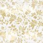 Papier peint panoramique floral à motif damassé