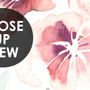 Watercolor Wildflower Wallpaper Mural