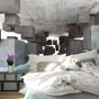 3D Look Abstract Geometric Corridor Wallpaper Mural
