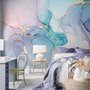 Papier Peint Panoramique Art Abstrait Marbre