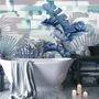Tropical Leaf Painting with Brush Strokes Wallpaper Mural