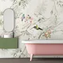 Vintage Blossoms With Birds Wallpaper Mural
