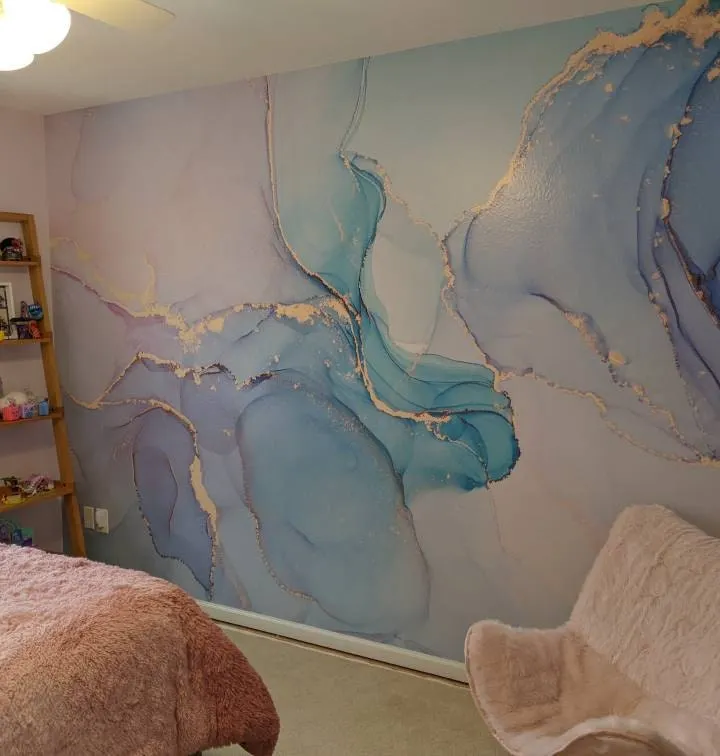 Abstract Art Marble Wallpaper Mural