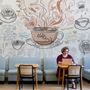 Papier peint panoramique pour cafés et restaurants