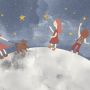 Girls on the Moon Kids Wallpaper Mural