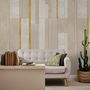 Modern Grunge Tiles Wallpaper Mural