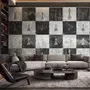 Monochrome Medieval Chessboard Historical Wallpaper Mural