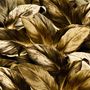 Elegant Golden Dead Leaf Wallpaper Mural