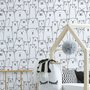 Papier peint dessin ours mignon pour enfants