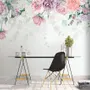 Vintage Peony Flowers Wallpaper Mural